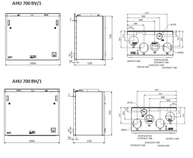 Ensy InoVent AHU 700 BV