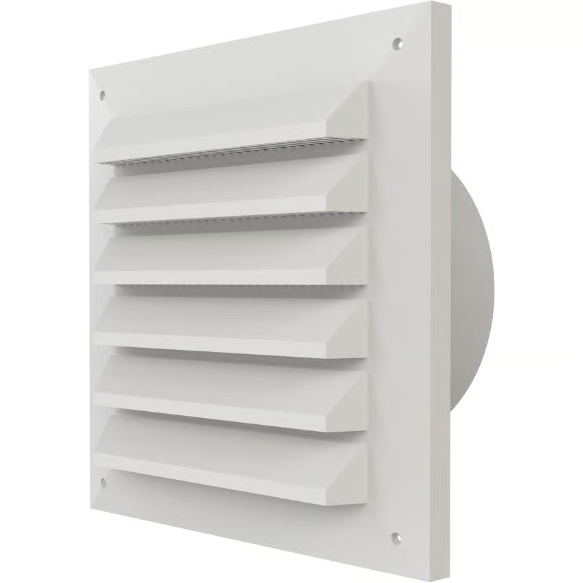 Sjalusirist 125 K hvit Ø125